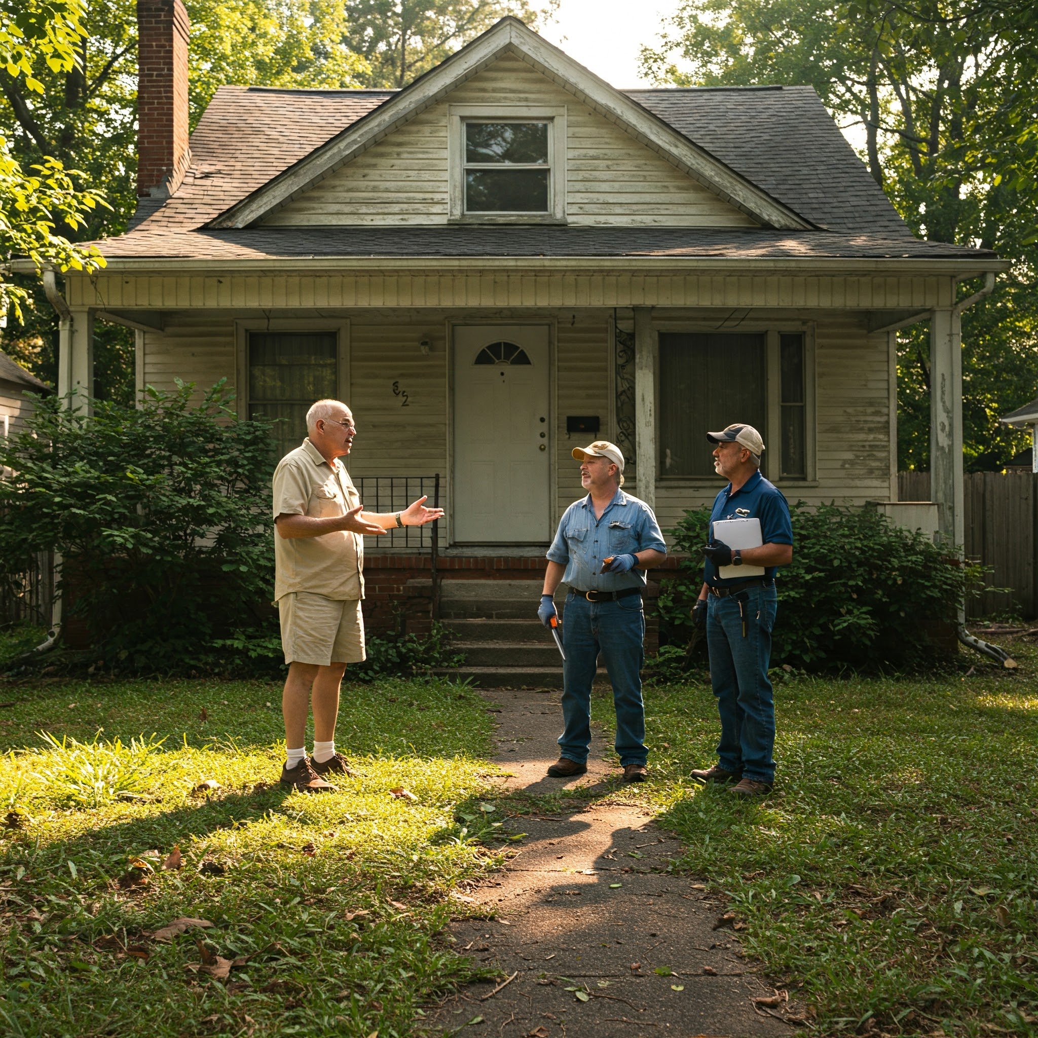 How do I handle my vacant house? 